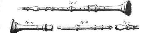 denner clarinet black and white drawing